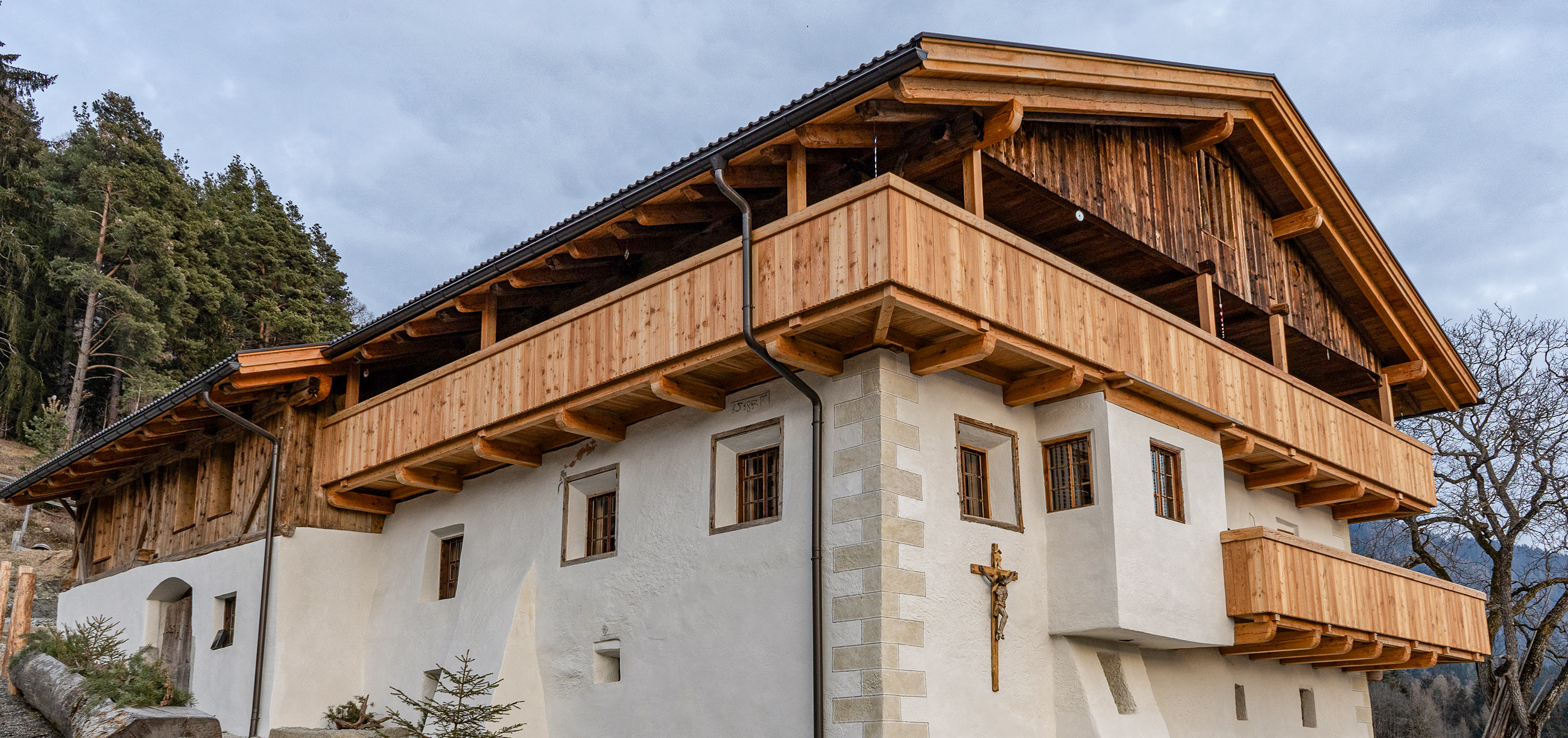 Herzleierhof in Rodeneck Urlaub auf dem Bauernhof Ferienwohungen Unterkunft Frühstück in Südtirol (6)