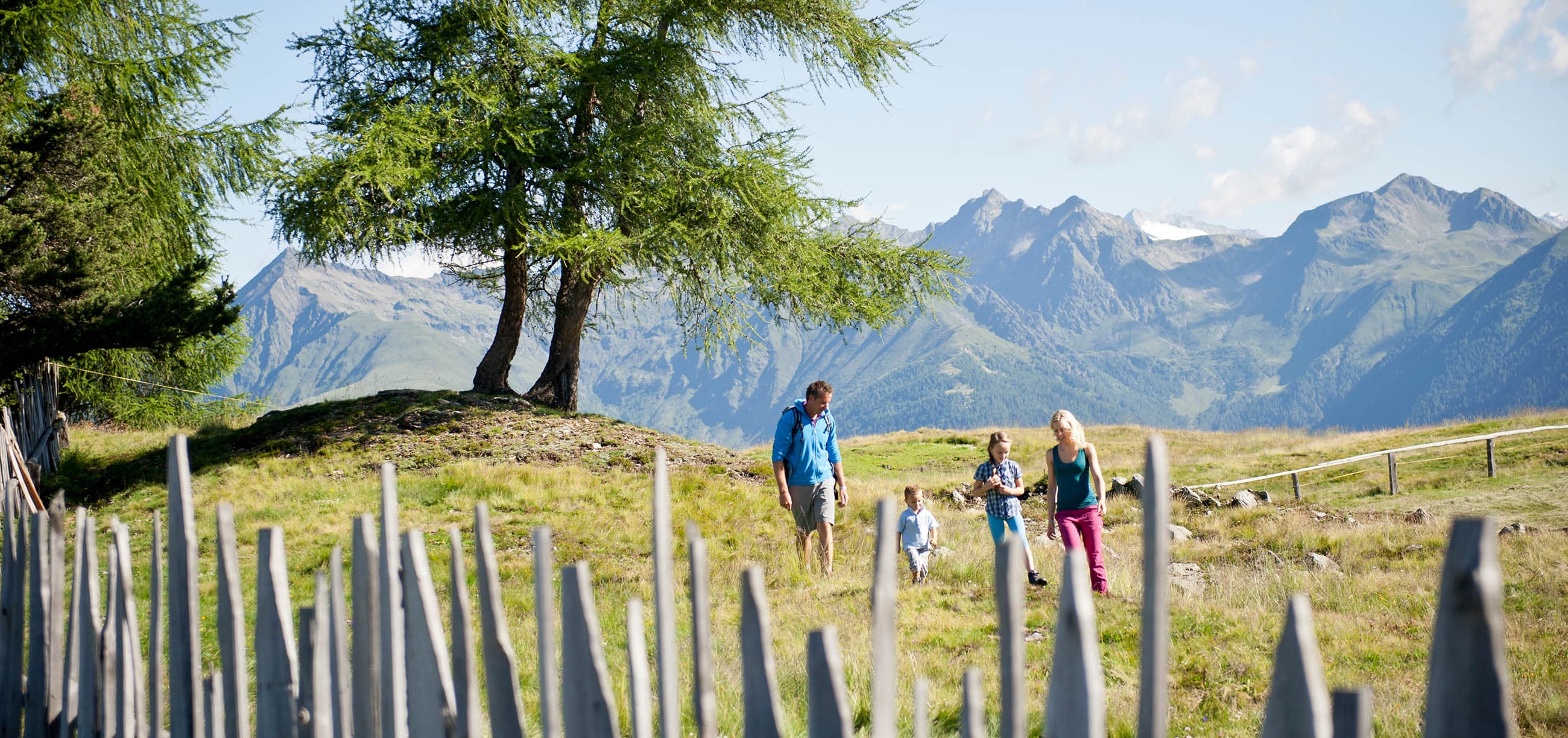 Sommerurlaub in Südtirol Wandern Klettern Kinderspass Dolomiten Eisacktal Gitschberg Jochtal Herzleierhof Rodeneck (2)