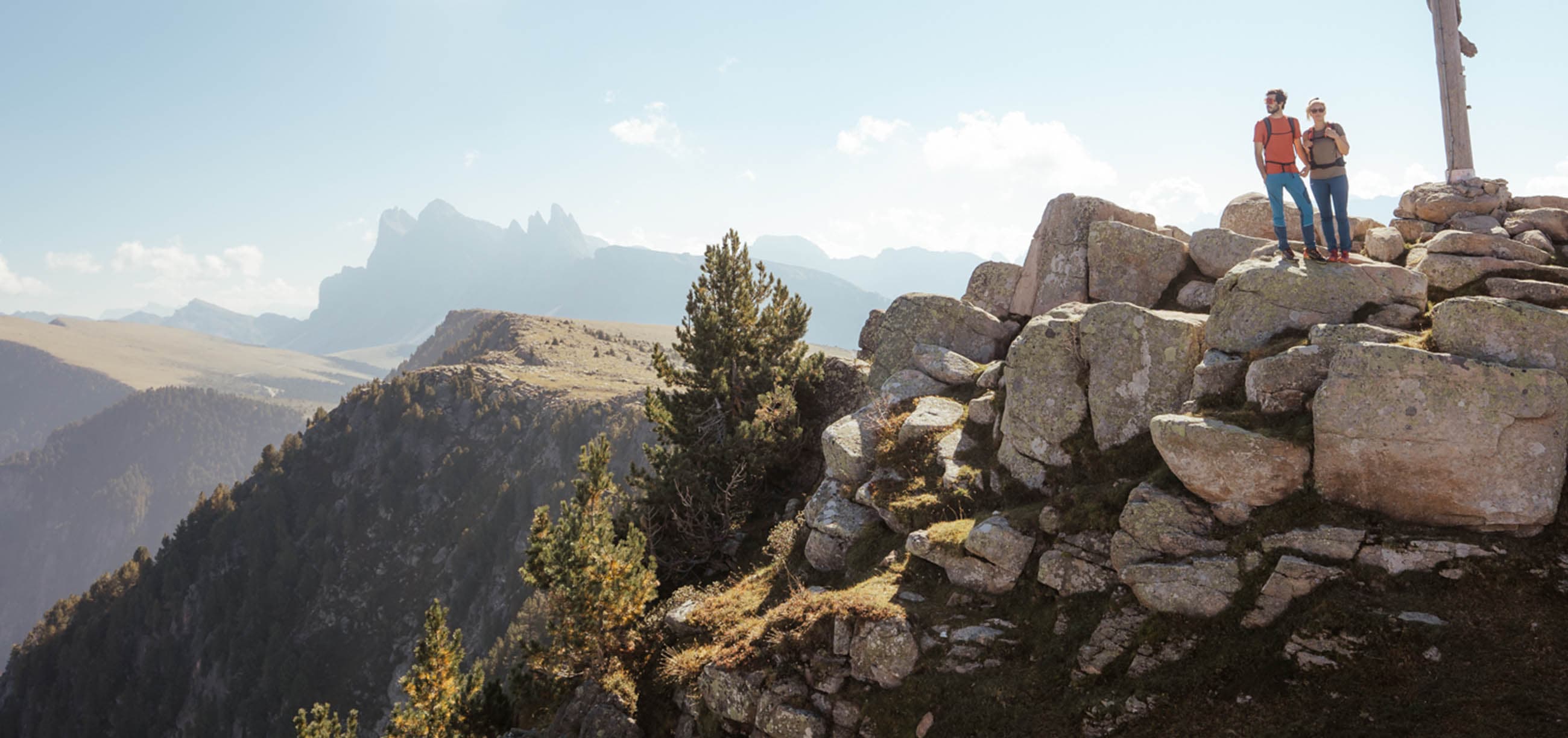 Sommerurlaub in Südtirol Wandern Klettern Kinderspass Dolomiten Eisacktal Gitschberg Jochtal Herzleierhof Rodeneck (8)